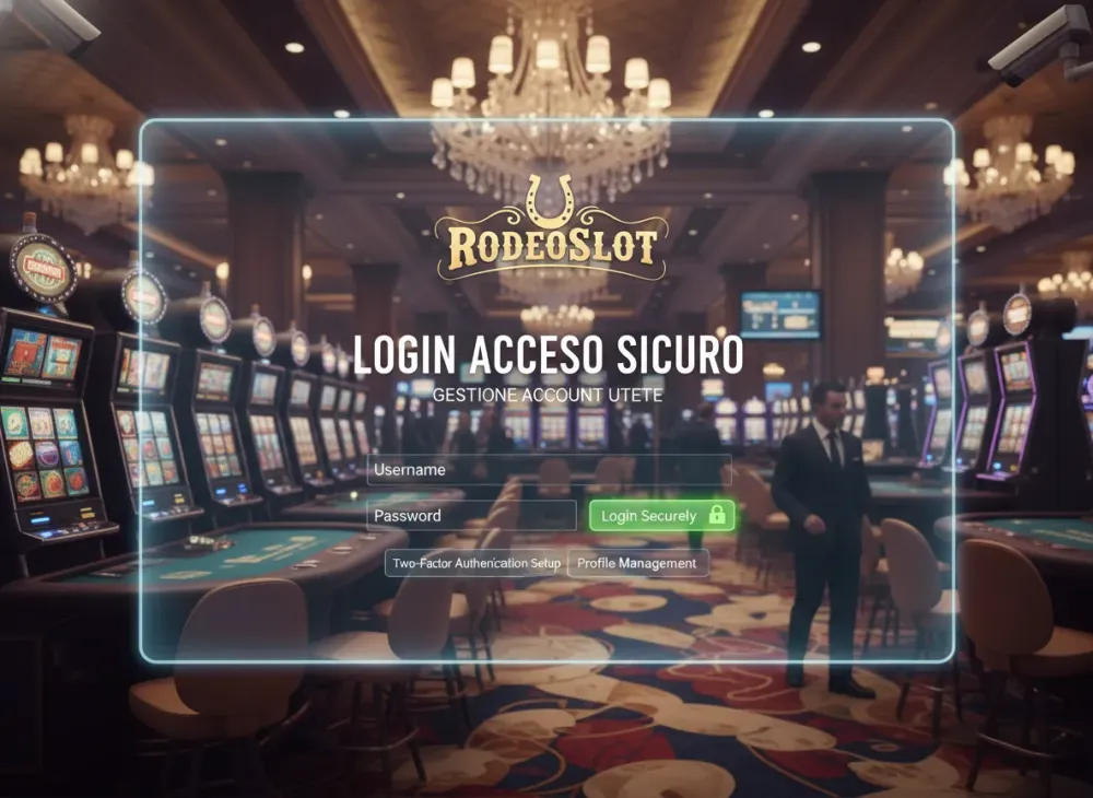 Rodeoslot login accesso sicuro e gestione account utente
