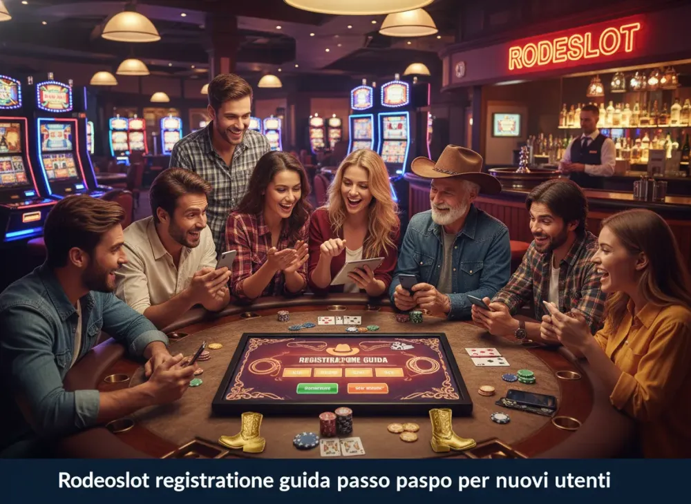 Rodeoslot registrazione guida passo passo per nuovi utenti